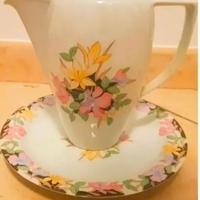 Tegliera Con Piatto Porcelaine T.Limoges Vintage