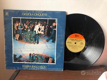 Disco GIGLIOLA CINQUETTI - STASERA BALLO LISCIO
