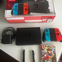 Nintendo Switch completa + super mario odyssey