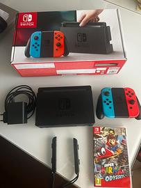Nintendo Switch completa + super mario odyssey
