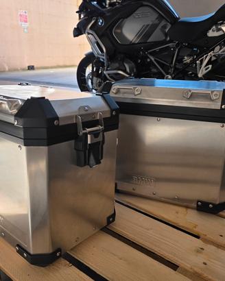 Coppia Valigie Laterali Alluminio BMW R1250 GS ADV