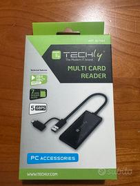 Lettore Schede di Memoria USB-C e USB-A