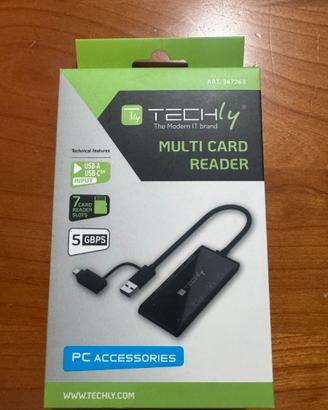 Lettore Schede di Memoria USB-C e USB-A