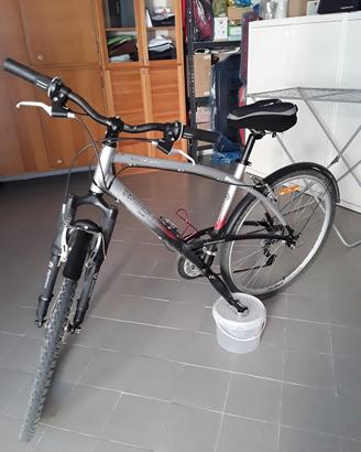 bici leggera in alluminio ammortizzata 