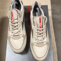 Sneakers PRADA Uomo – bianco piombo Tg.42