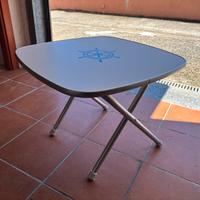 Tavolino pieghevole da barca