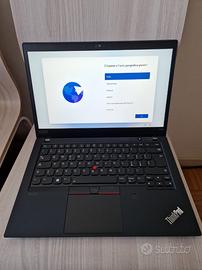 Thinkpad p14s g1 intel i7 10510u 48GB RAM 1TB SSD