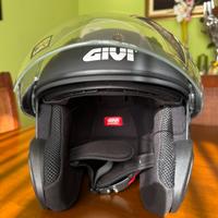 CASCO JET GIVI NERO OPACO