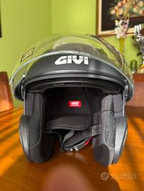 CASCO JET GIVI NERO OPACO