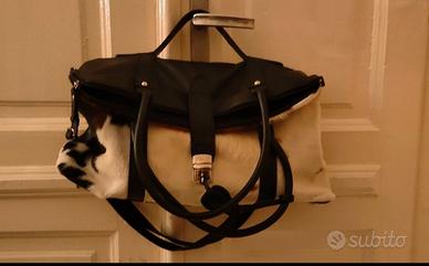 Borsa in pelle lavorazione cavallino 