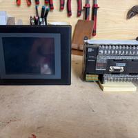 PLC ed HMI Omron