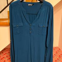 Camicione color ottanio