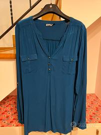 Camicione color ottanio