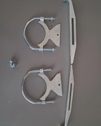 3 coppie di reggi mensole da termosifone