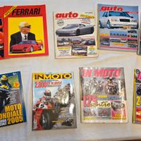 Riviste auto e moto anni '90 e 2000