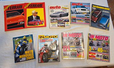 Riviste auto e moto anni '90 e 2000