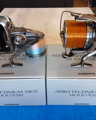 Mulinelli Shimano Aereo Tecnium MGS 14000 XSD