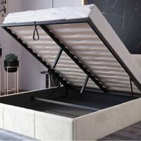 Letto matrimoniale con contenitore