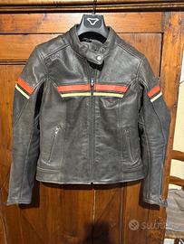 Giubbotto in pelle da moto per donna