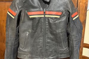 Giubbotto in pelle da moto per donna