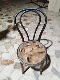 Sedia in paglia di Vienna 