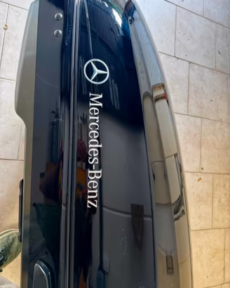 box per il tetto Mercedes Benz 430 litri con barre
