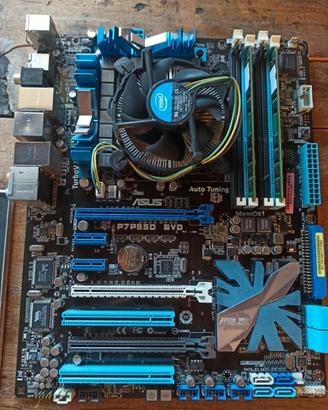 ASUS P7P55D EVO + Intel Core i7-860 + 4GB DDR3