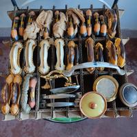 lotto vecchie maniglie anni 50-60