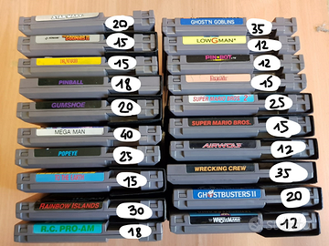 Giochi Nintendo NES