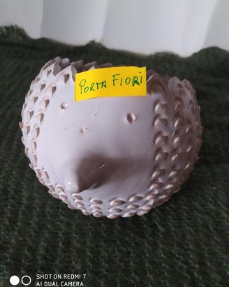 porta fiori in ceramica fatto a mano