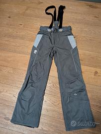 Pantaloni da sci uomo Quechua con bretelle 