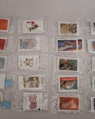 Lotto bustine zucchero tema natalizio 