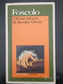 Ultime lettere di Jacopo Ortis – Ugo Foscolo