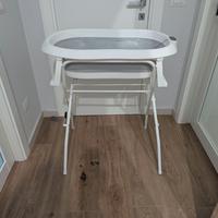 Bagnetto neonato con supporto