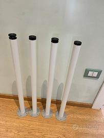 4 gambe per tavolo o scrivania 70cm