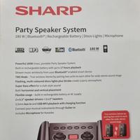 speaker attivo a batteria 180W