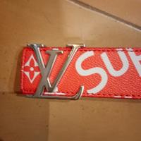 Cintura Louis Vuitton x Supreme