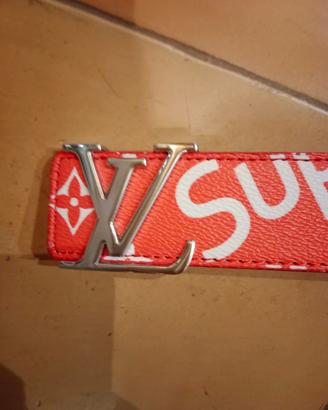 Cintura Louis Vuitton x Supreme