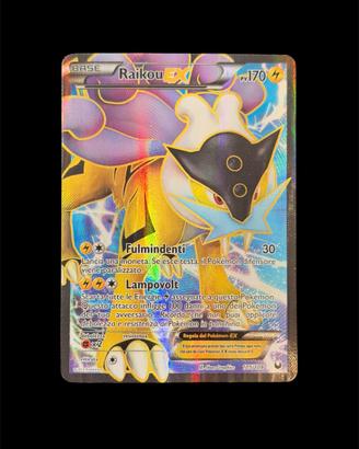 Raikou ex full art dark explorer Good