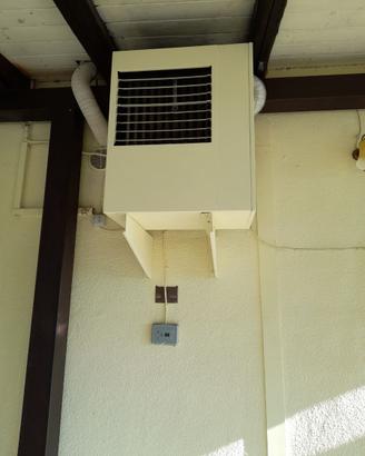 Convettore a metano/gpl x riscaldare grandi ambien