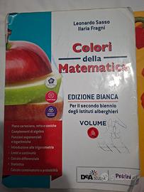 Libro scolastico " Colori della matematica "