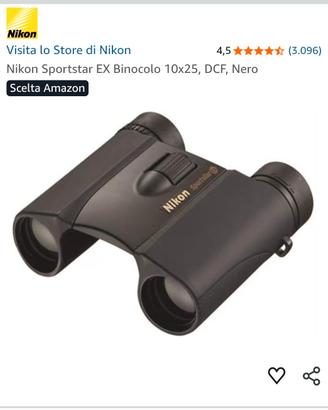Binocolo Nikon Sportstar EX 10x25