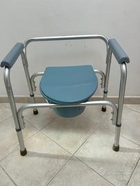 Sedia comoda WC - Ausilio per disabili