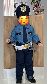 Abito per travestimento di carnevale Poliziotto