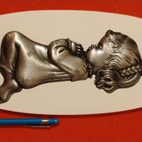 quadri metallo e legno bambini bimbo bimba