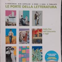 libro "Le porte della letteratura dall'800 ad ecc"