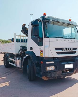 IVECO STRALIS 310 RIBALTABILE E GRU