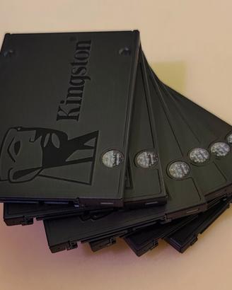 6x SSD 240gb Kingston SA400S37  nuovi