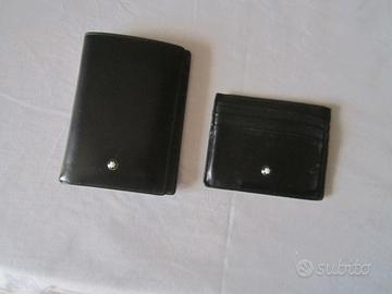 PORTAFOGLIO+PORTA-CARTE-CREDITO MONTBLANC ORIGINAL