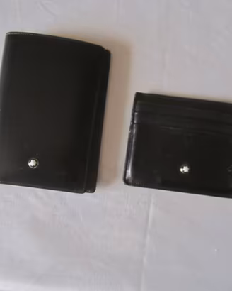 PORTAFOGLIO+PORTA-CARTE-CREDITO MONTBLANC ORIGINAL